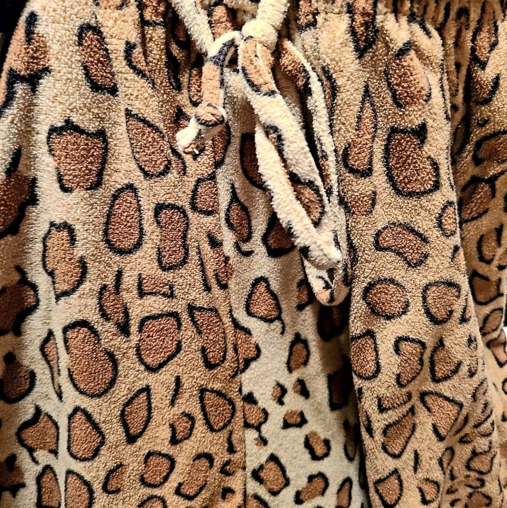 Giraffe animal print pajama lounge pj pant
